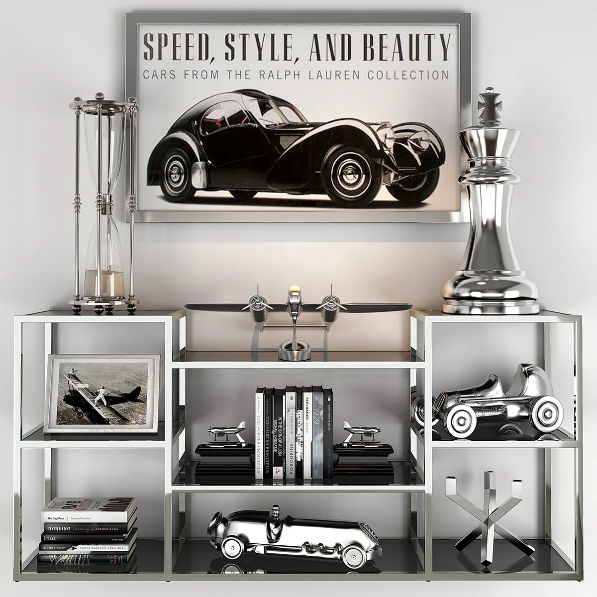 decoration – Eichholtz accessories collection set 2 3D Model