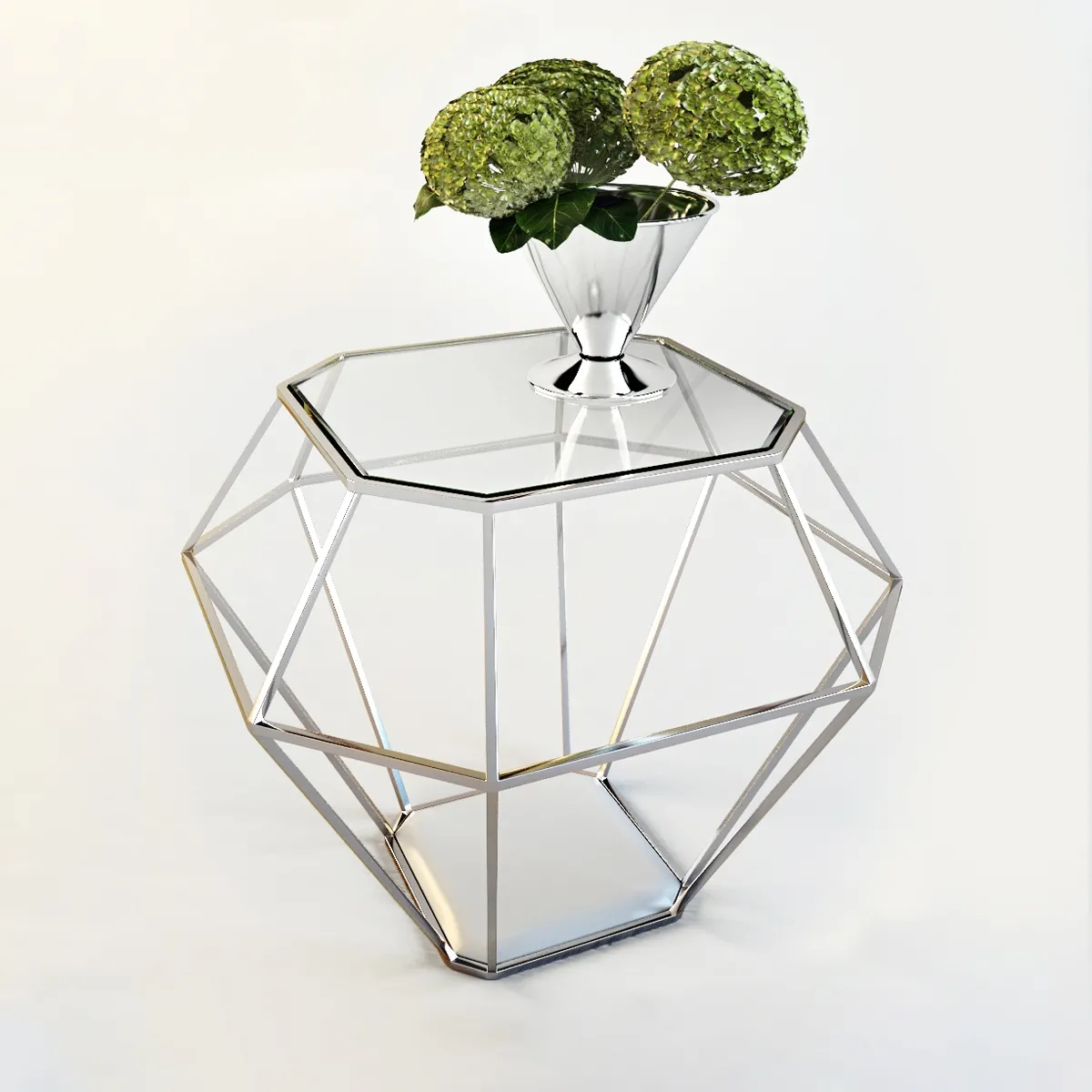 decoration – Eichholtz  asscher side table 3D Model