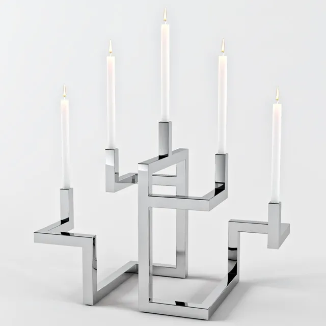 decoration – Eichholtz Candle Holder Skyline 01 3D Model decoration – Eichholtz Candle Holder Skyline 01 3D Model