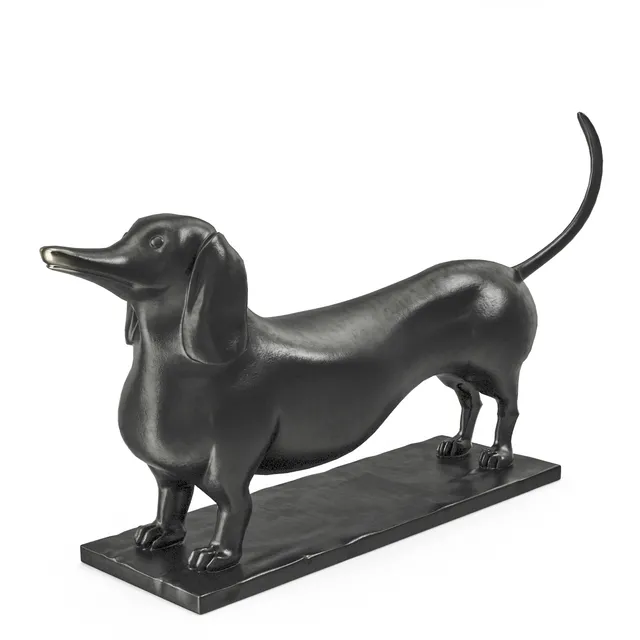 decoration – Eichholtz Dachshund 3D Model decoration – Eichholtz Dachshund 3D Model