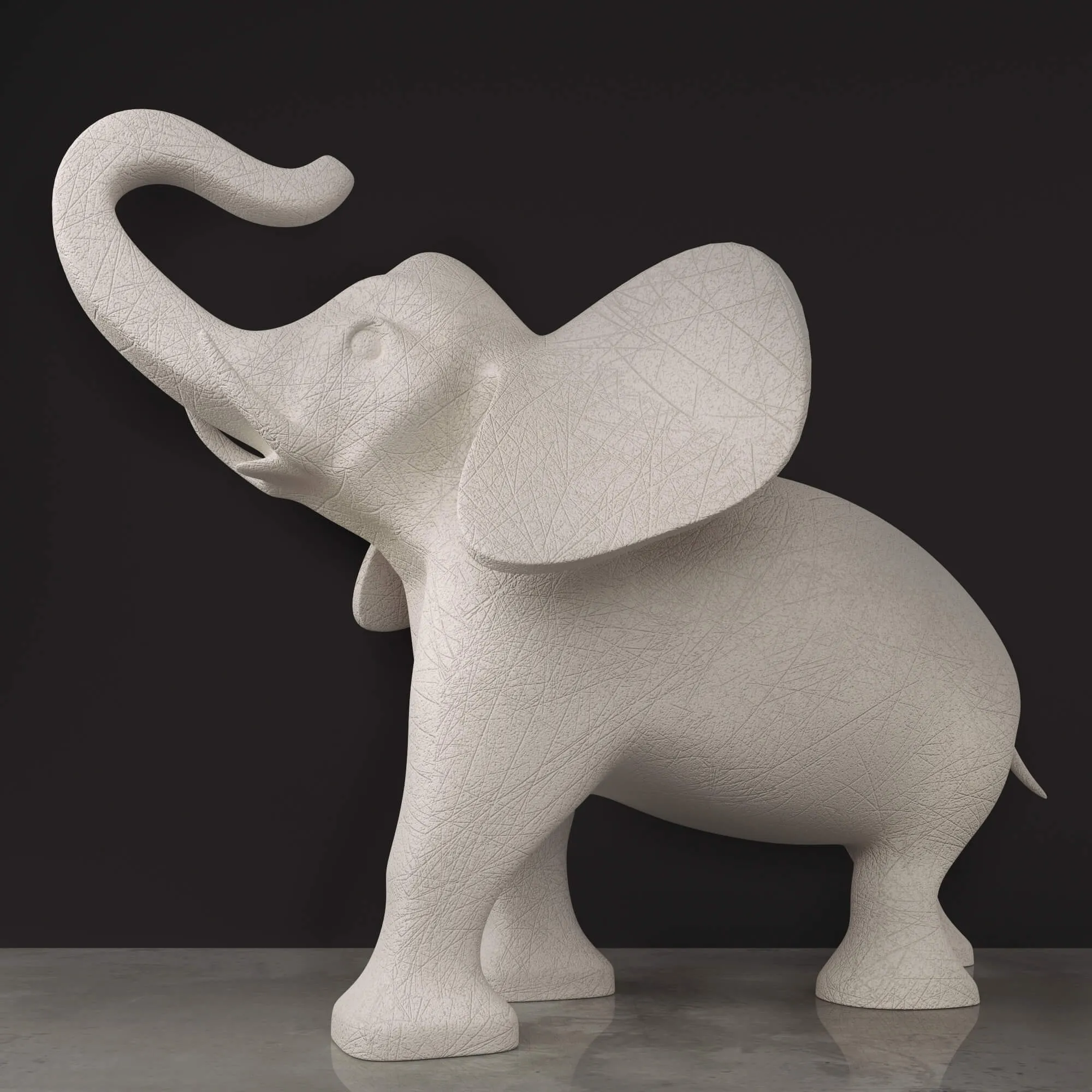 decoration – Elephant 82 3D Model