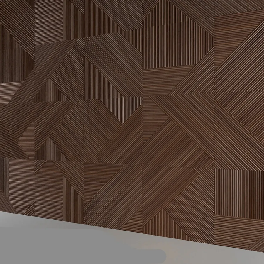 decoration – Emmemobili Stripes Boiserie 3D Model