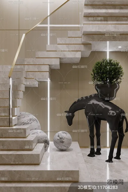 DECORATION – ENTRANCE – CORONA – 3D MODEL – 1085