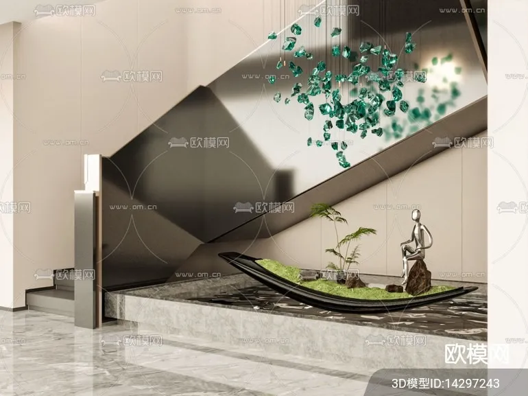 DECORATION – ENTRANCE – CORONA – 3D MODEL – 1119