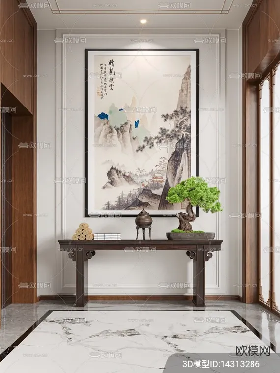 DECORATION – ENTRANCE – CORONA – 3D MODEL – 1132