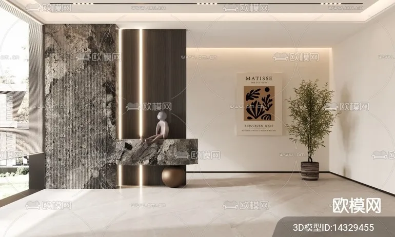 DECORATION – ENTRANCE – CORONA – 3D MODEL – 1140