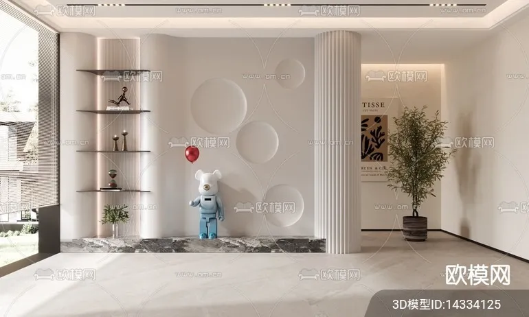 DECORATION – ENTRANCE – CORONA – 3D MODEL – 1147