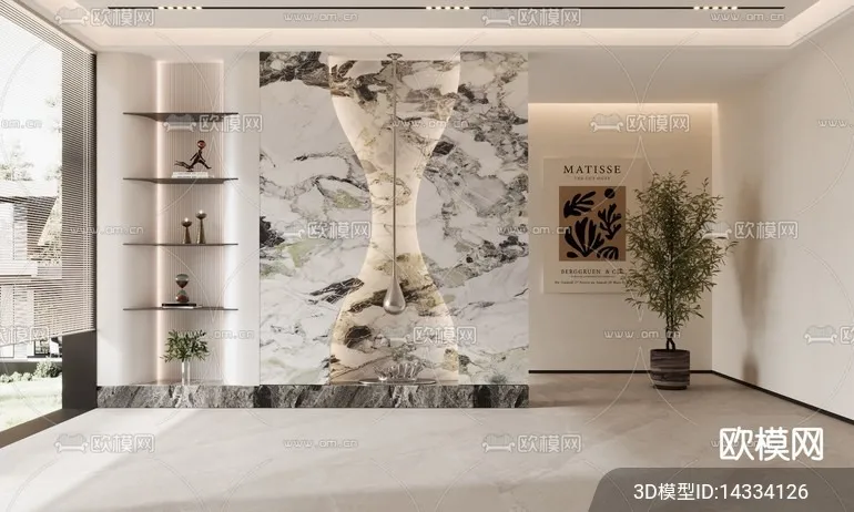 DECORATION – ENTRANCE – CORONA – 3D MODEL – 1148