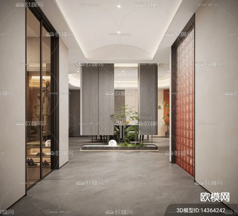 DECORATION – ENTRANCE – CORONA – 3D MODEL – 1170