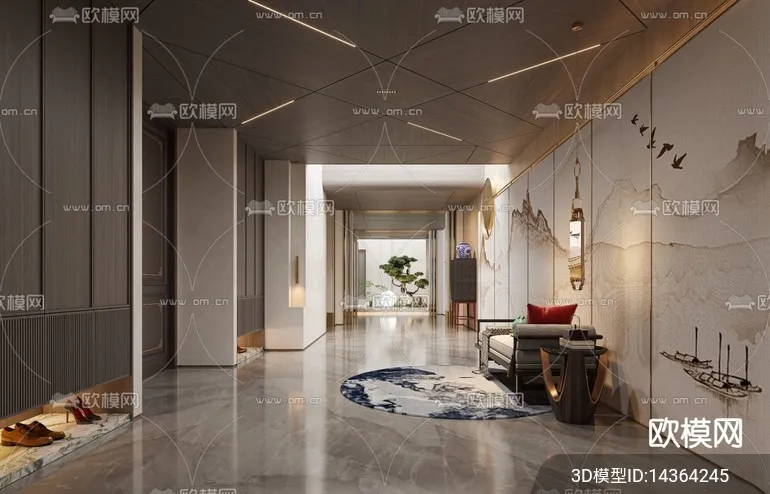 DECORATION – ENTRANCE – CORONA – 3D MODEL – 1172