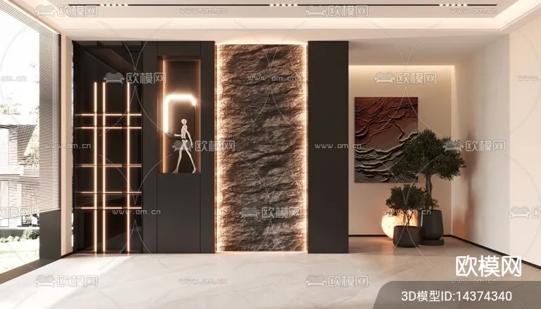 DECORATION – ENTRANCE – CORONA – 3D MODEL – 1181