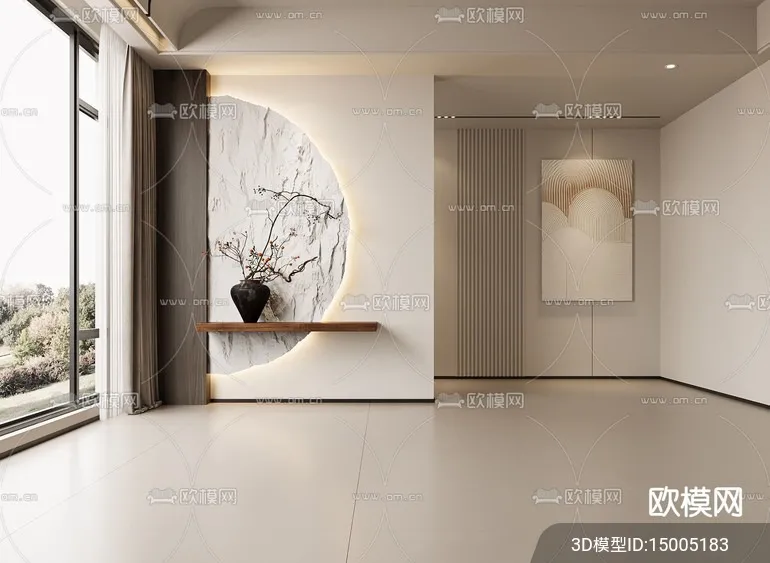 DECORATION – ENTRANCE – CORONA – 3D MODEL – 1190