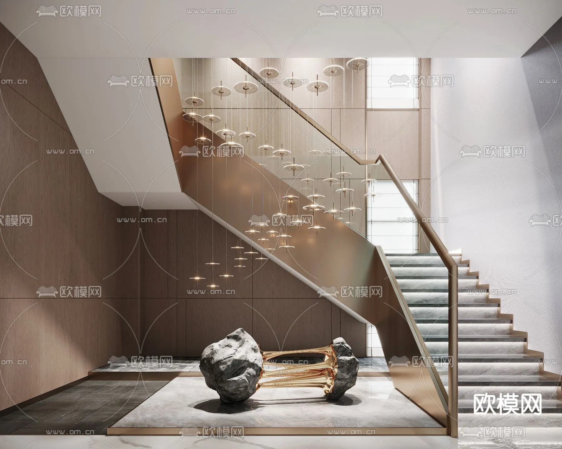 DECORATION – ENTRANCE – VRAY / CORONA – 3D MODEL – 1101