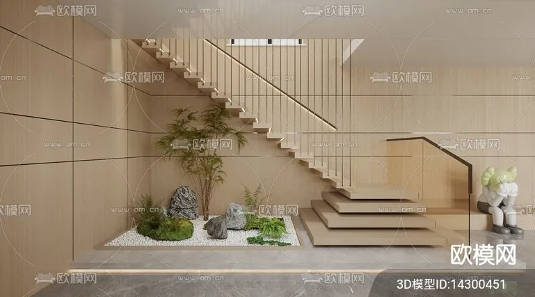 DECORATION – ENTRANCE – VRAY / CORONA – 3D MODEL – 1120