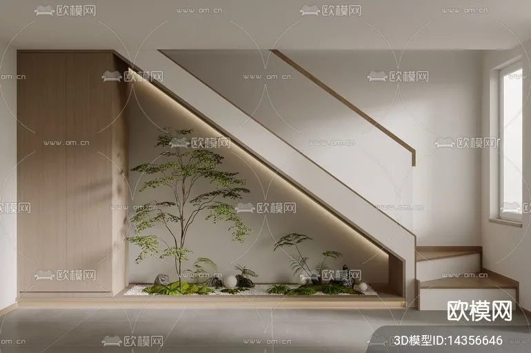 DECORATION – ENTRANCE – VRAY / CORONA – 3D MODEL – 1168