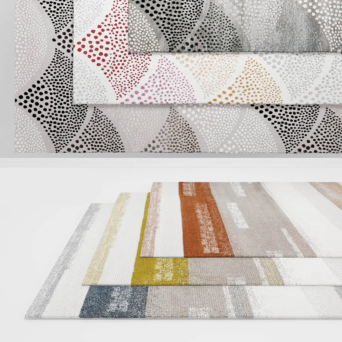 decoration – Esprit rugs part 1 3D Model decoration – Esprit rugs part 1 3D Model