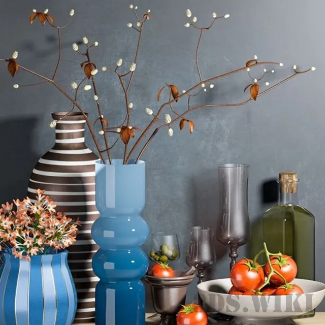 decoration – Ethnic set 3D Model