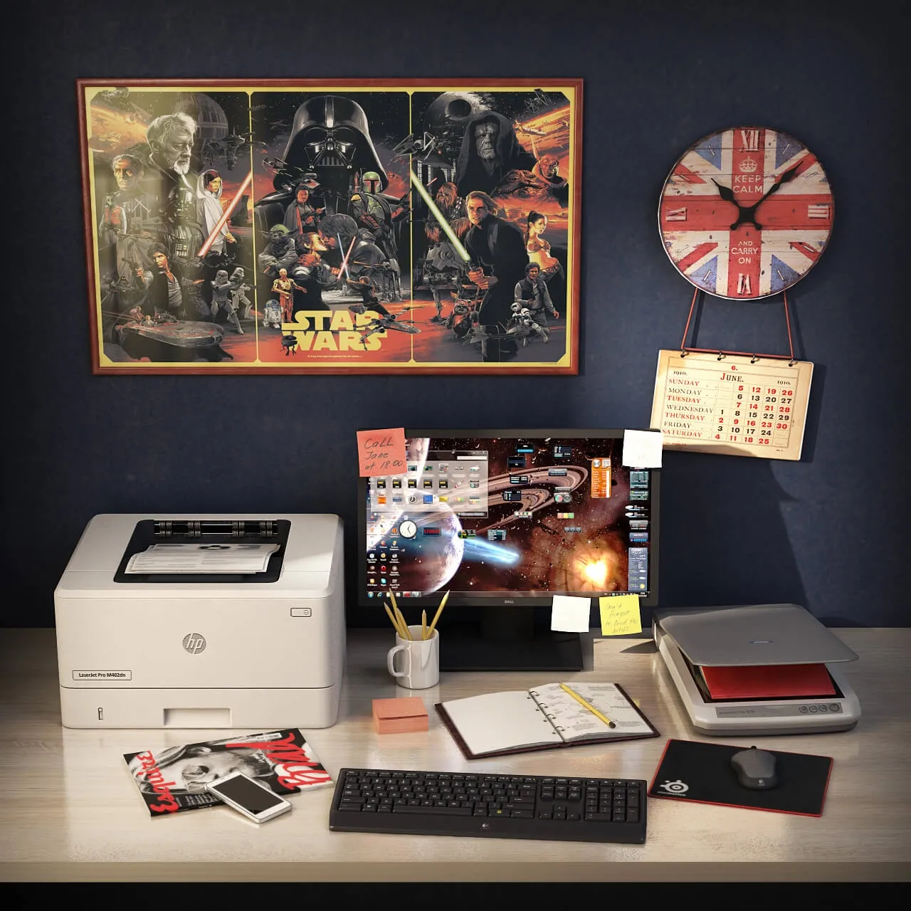 decoration – Filling Wallpaper 3D Model