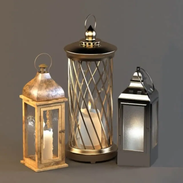 decoration – Flashlights 3D Model decoration – Flashlights 3D Model