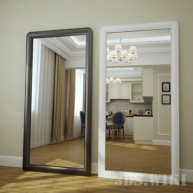 decoration – Floor mirror LeHome M001 3D Model