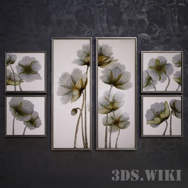 decoration – Floral Glow 3D Model