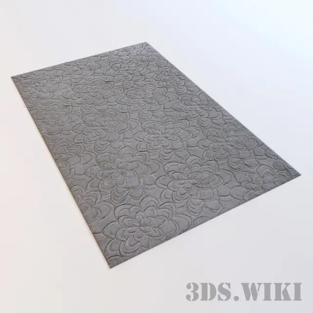 decoration – Floral rugs 3D Model decoration – Floral rugs 3D Model