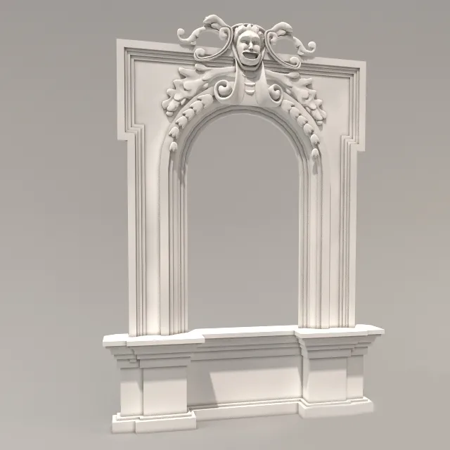 decoration – Framing a window 3D Model
