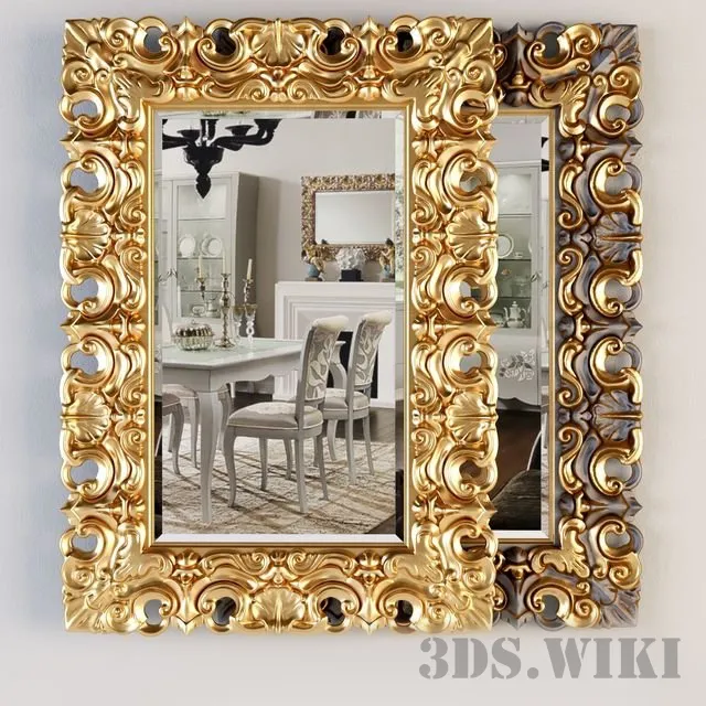 decoration – Gambella Design N00059 mirror 3D Model decoration – Gambella Design N00059 mirror 3D Model