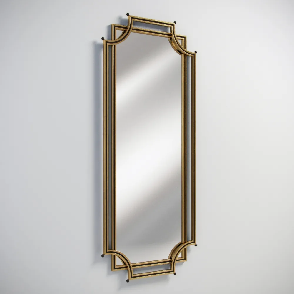 decoration – Gramercy Home – Chelsea mirror 901.010-LIC-GN3 3D Model