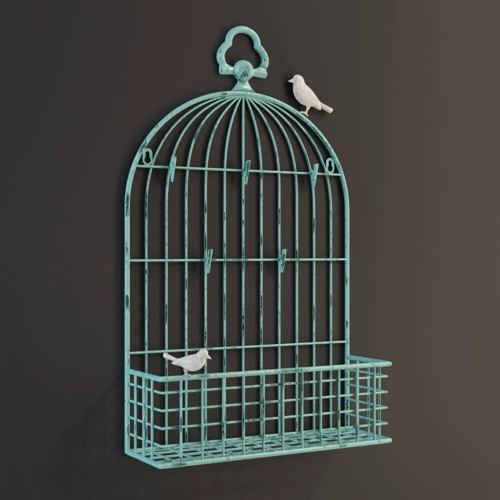decoration – GRAMERCY HOME – metal birdcage card 1 0248 3D Model decoration – GRAMERCY HOME – metal birdcage card 1 0248 3D Model