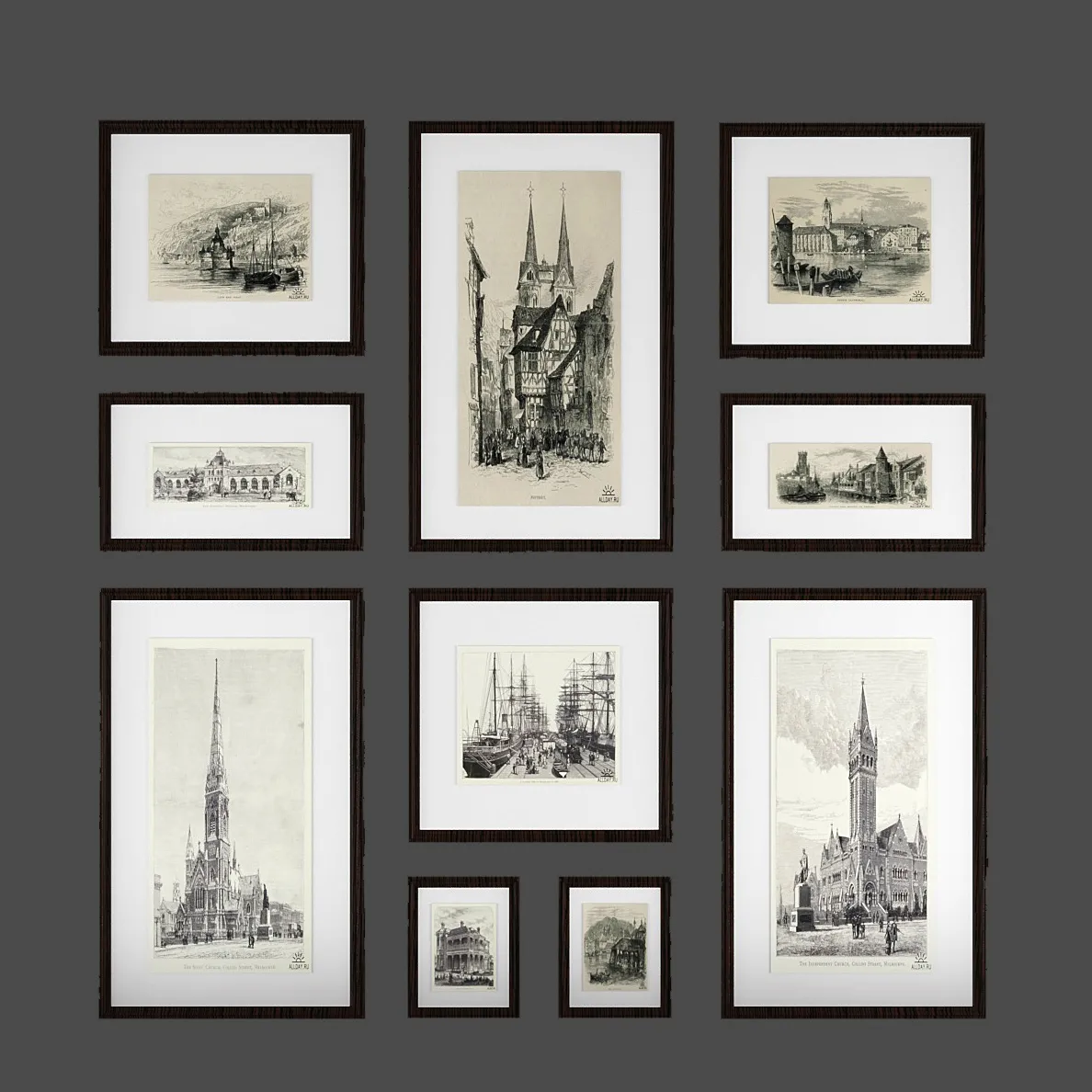 decoration – Graphic pictures 2 3D Model