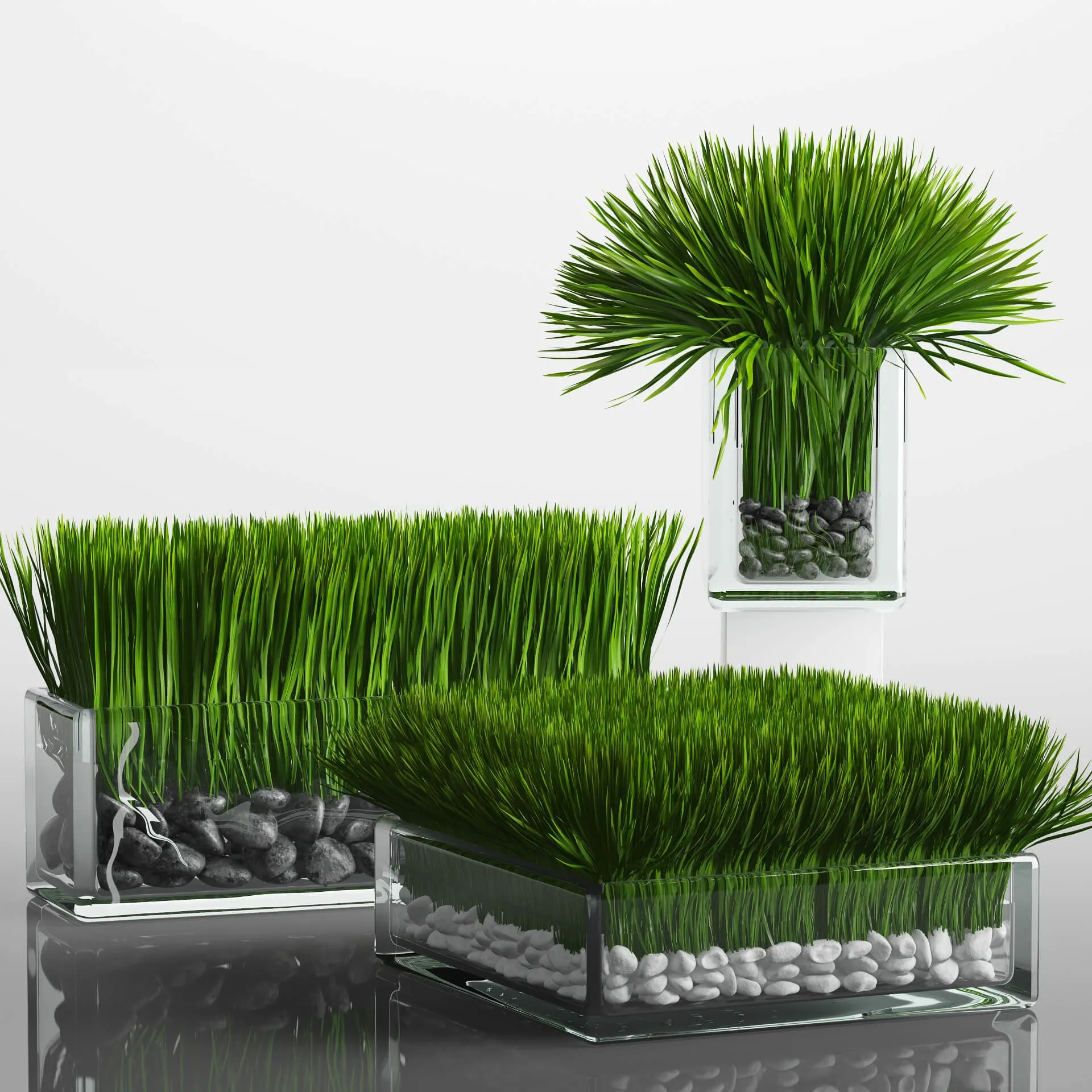 decoration – Grass Arrangement 3D Model decoration – Grass Arrangement 3D Model