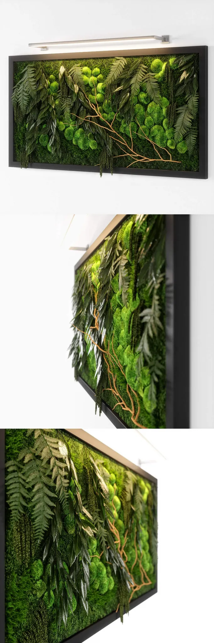 decoration – Green panel 02 3D Model