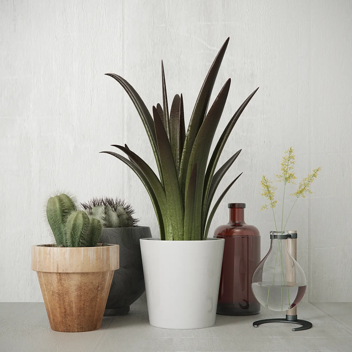 decoration – Greens set 2 3D Model