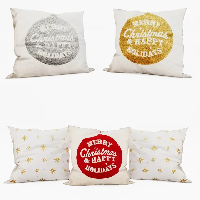 decoration – H and M Home – Decorative Pillows set 2 3D Model decoration – H and M Home – Decorative Pillows set 2 3D Model