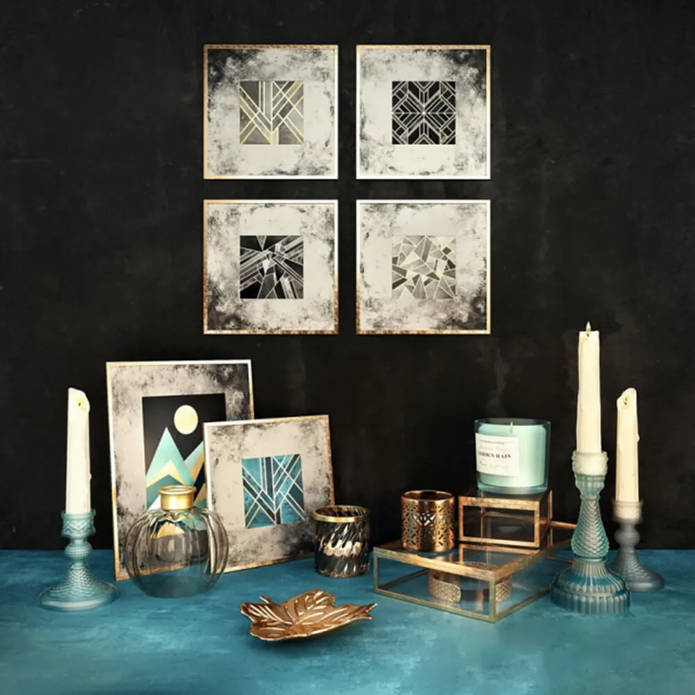 decoration – H & M set 3D Model