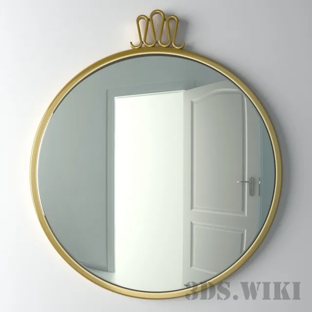 decoration – Hallway Wall Mirror 3D Model