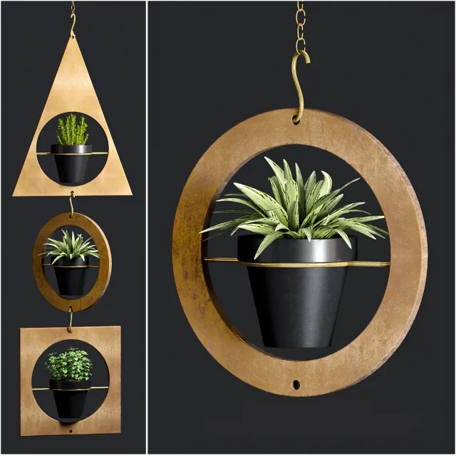 decoration – Hanging Planter 3D Model