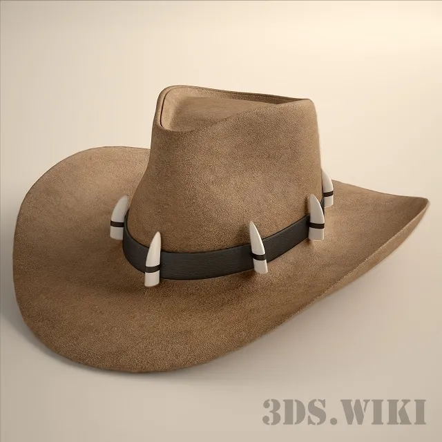 decoration – Hat Stetson 3D Model