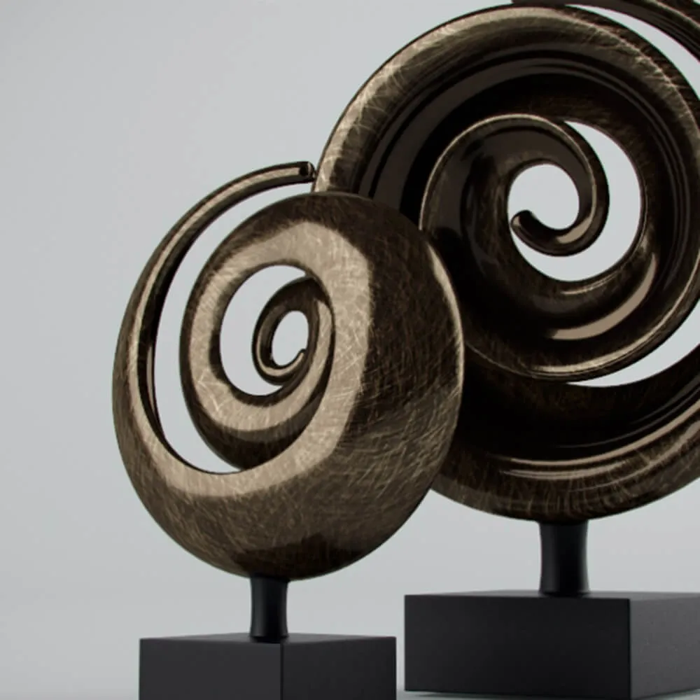 decoration – Helix statue 3D Model