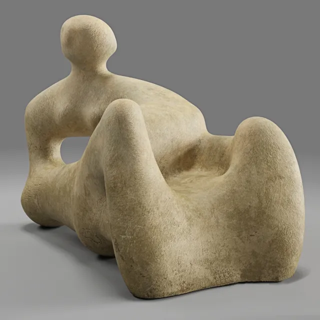 decoration – Henry Moore Recumbent Figure 3D Model decoration – Henry Moore Recumbent Figure 3D Model