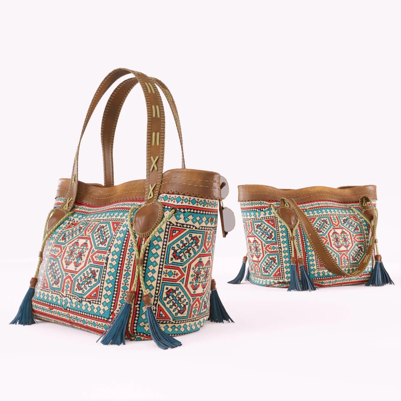 decoration – Hippie Bag 3D Model