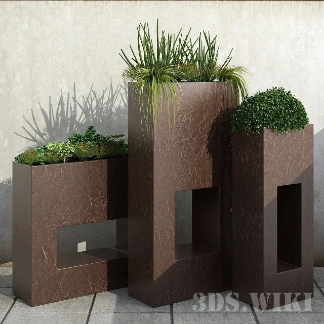 decoration – Houseplants 3D Model