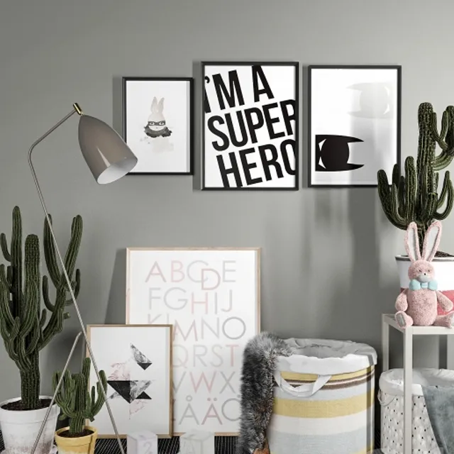 decoration – Hubsh decorative set 3D Model