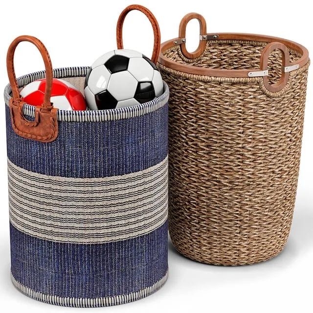 decoration – Huntington seagrass baskets 3D Model decoration – Huntington seagrass baskets 3D Model