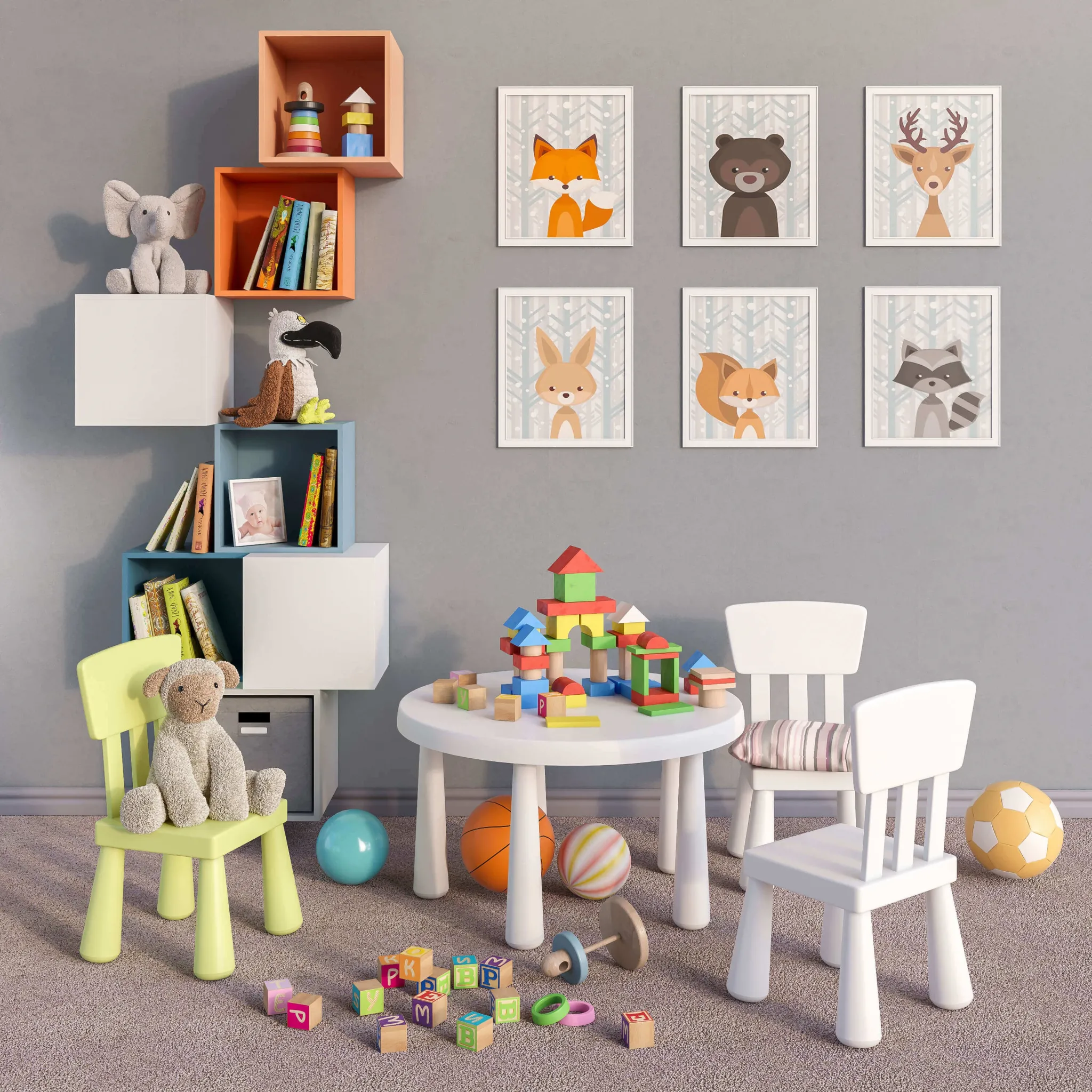 decoration – IKEA furniture accessories decor and toys set 4 3D Model decoration – IKEA furniture accessories decor and toys set 4 3D Model