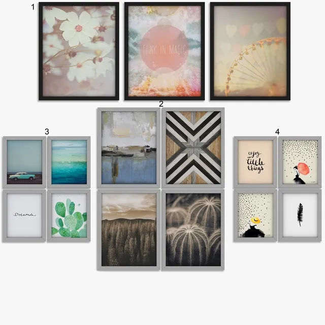 decoration – IKEA pictures – Bild 3D Model