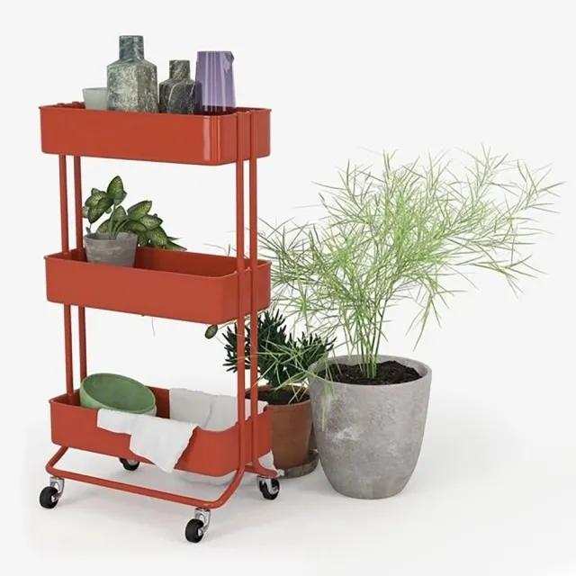decoration – IKEA RASKOG trolley 3D Model