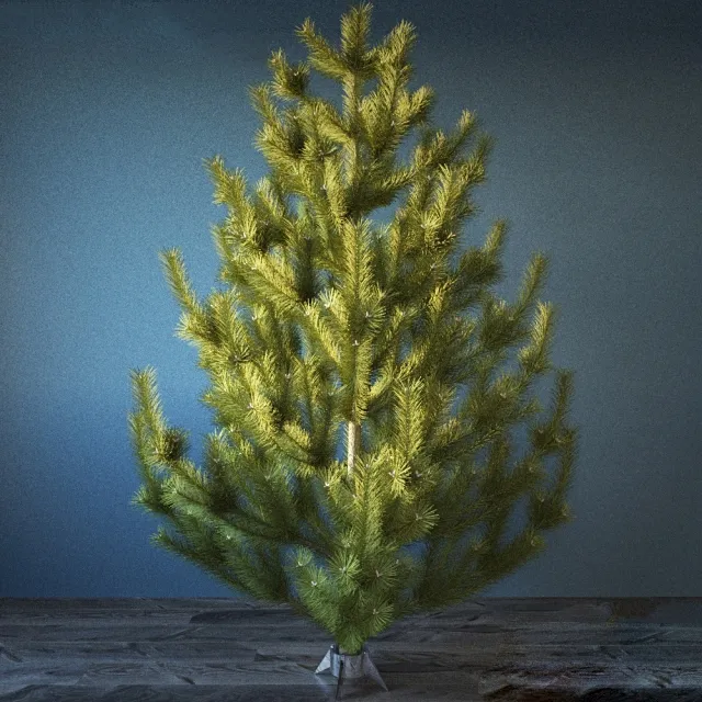 decoration – Interior pine 3D Model