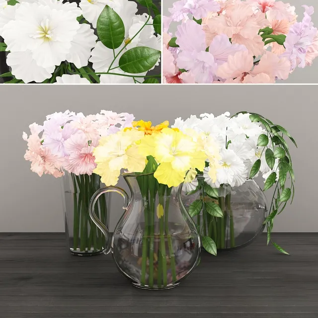 decoration – Irises 3D Model